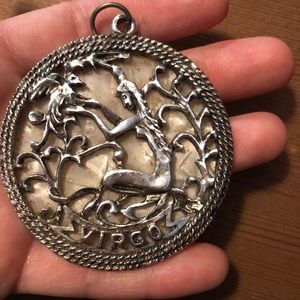 Vintage Virgo Pendant